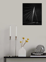 The Calatrava Bridge in the Netherlands Poster och Canvastavla