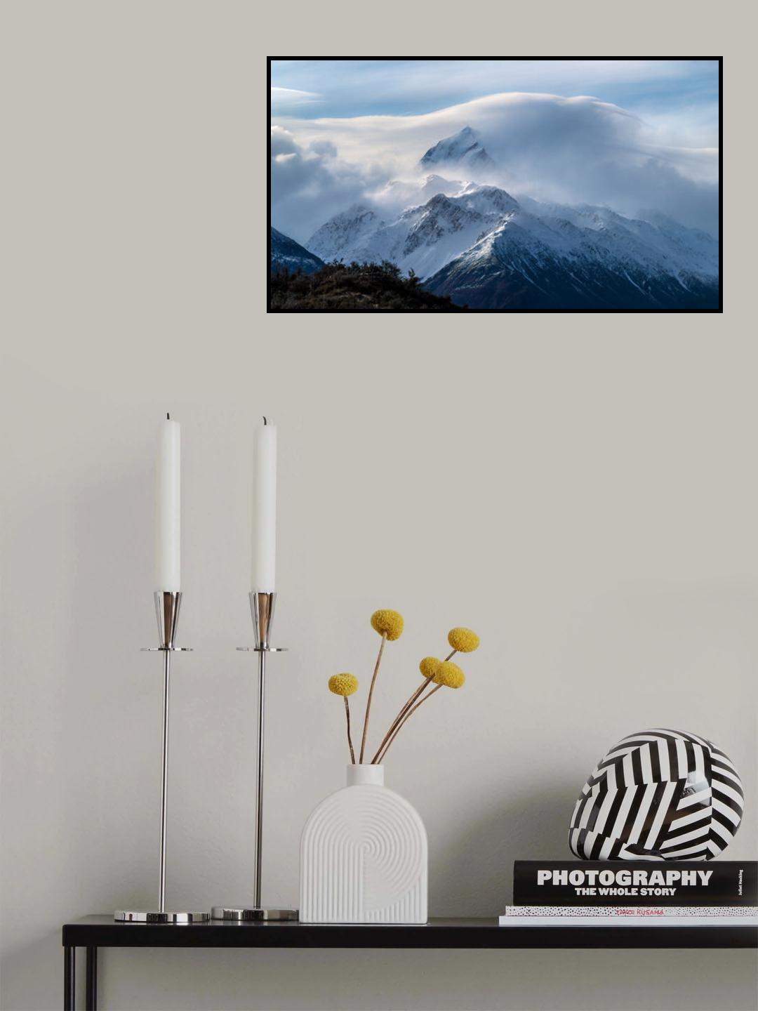 Mount Cook Poster och Canvastavla