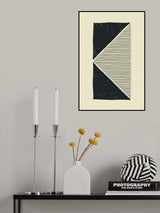 Black Triangles Series #1 Poster och Canvastavla