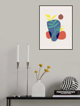 Leaf and Pebbles Poster och Canvastavla