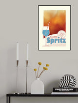 Aperol Spritz print Poster och Canvastavla