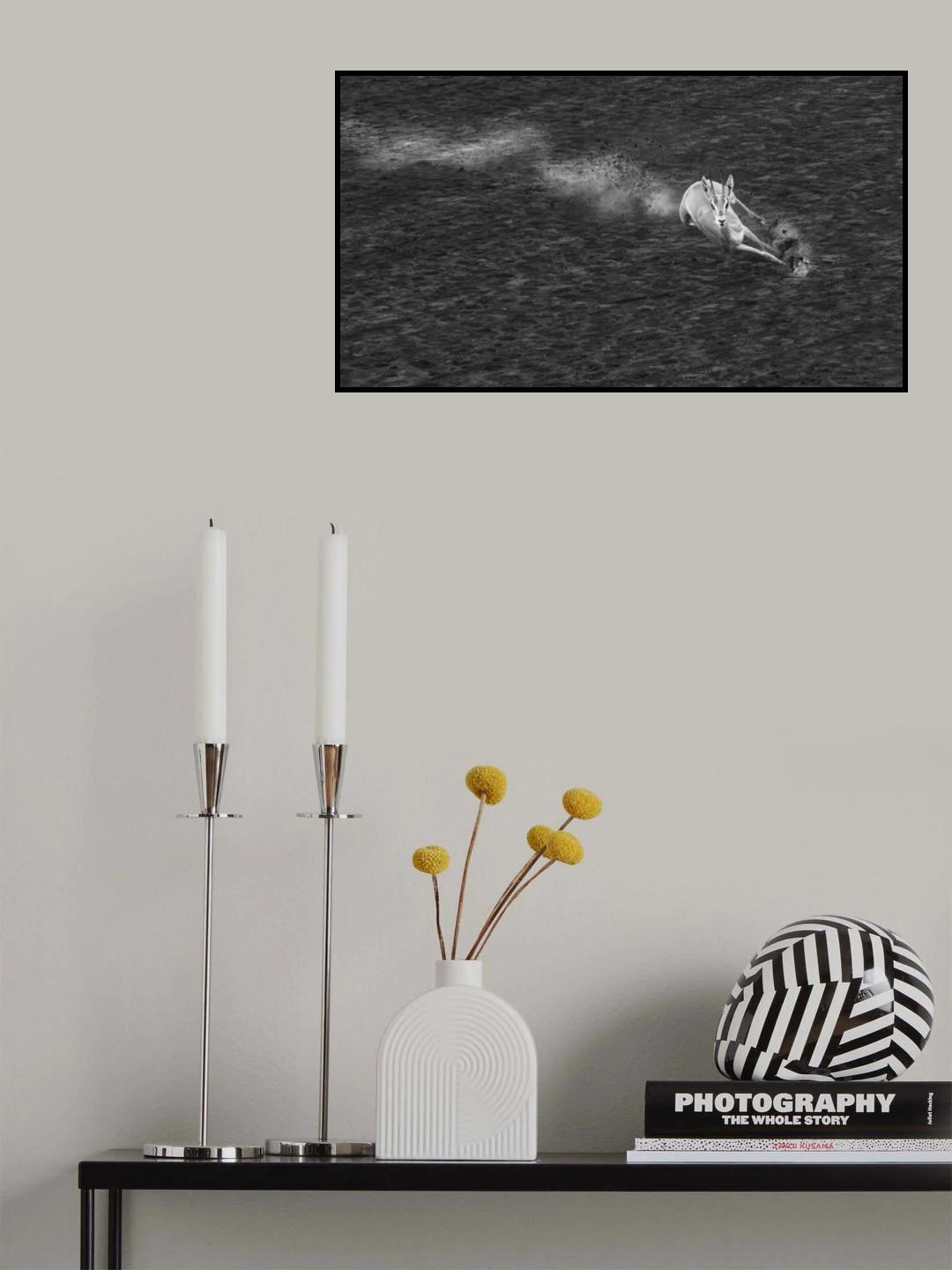 Running Poster och Canvastavla