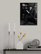 Woman as Man series: Charlie Chaplin Poster och Canvastavla