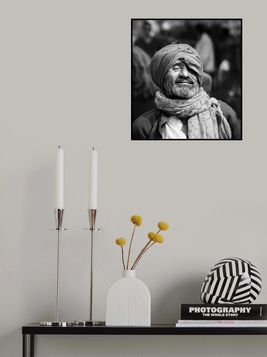 An Indian man Poster och Canvastavla
