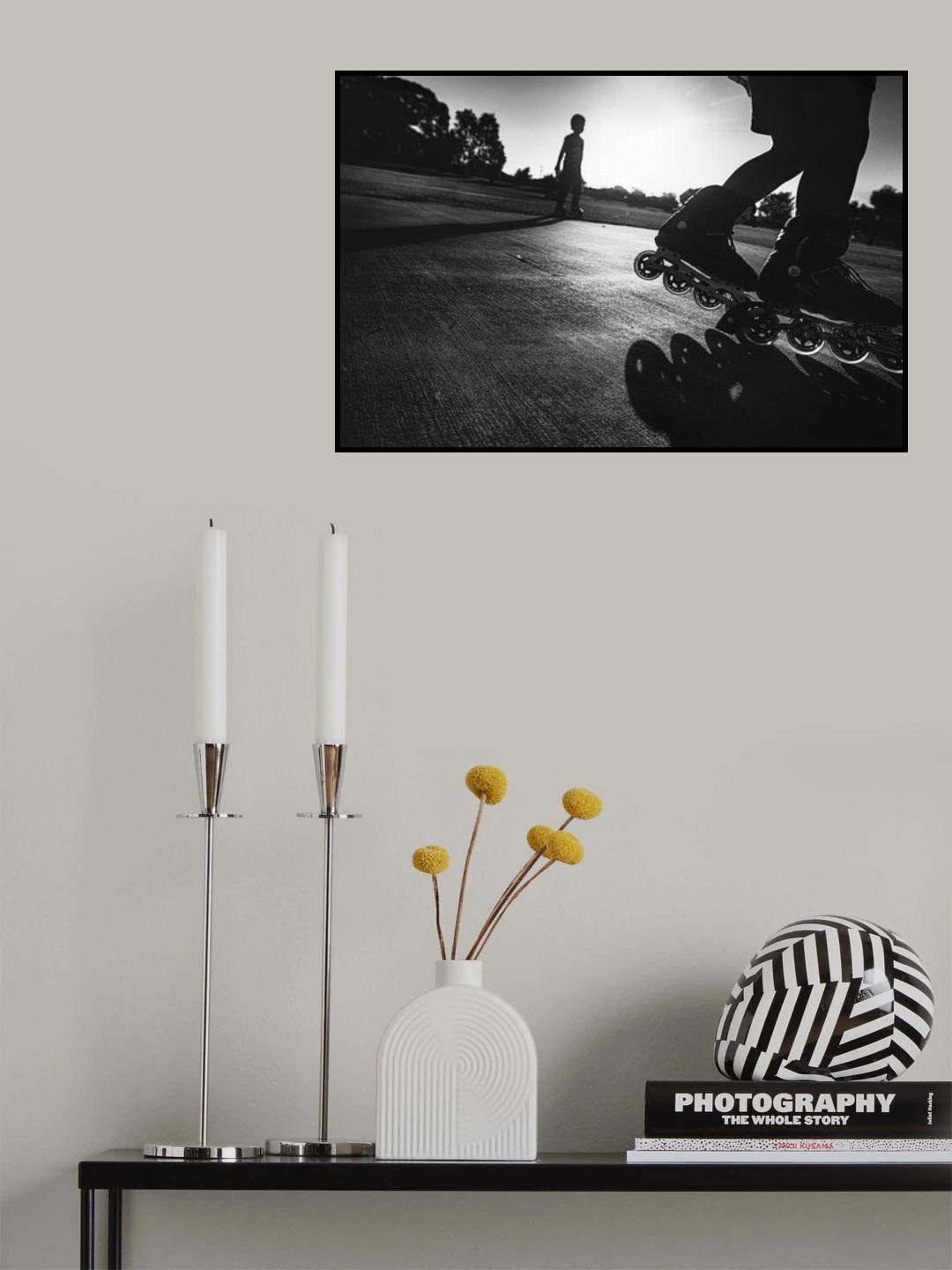 Wheels Up Poster och Canvastavla