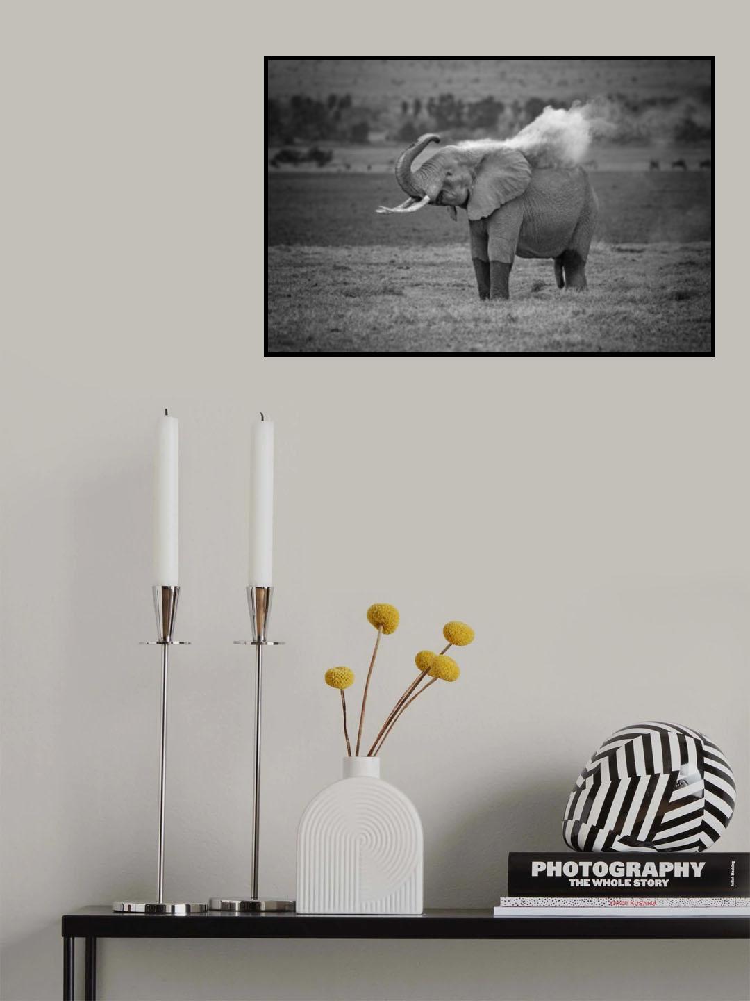 Dust is almost as good as water Poster och Canvastavla