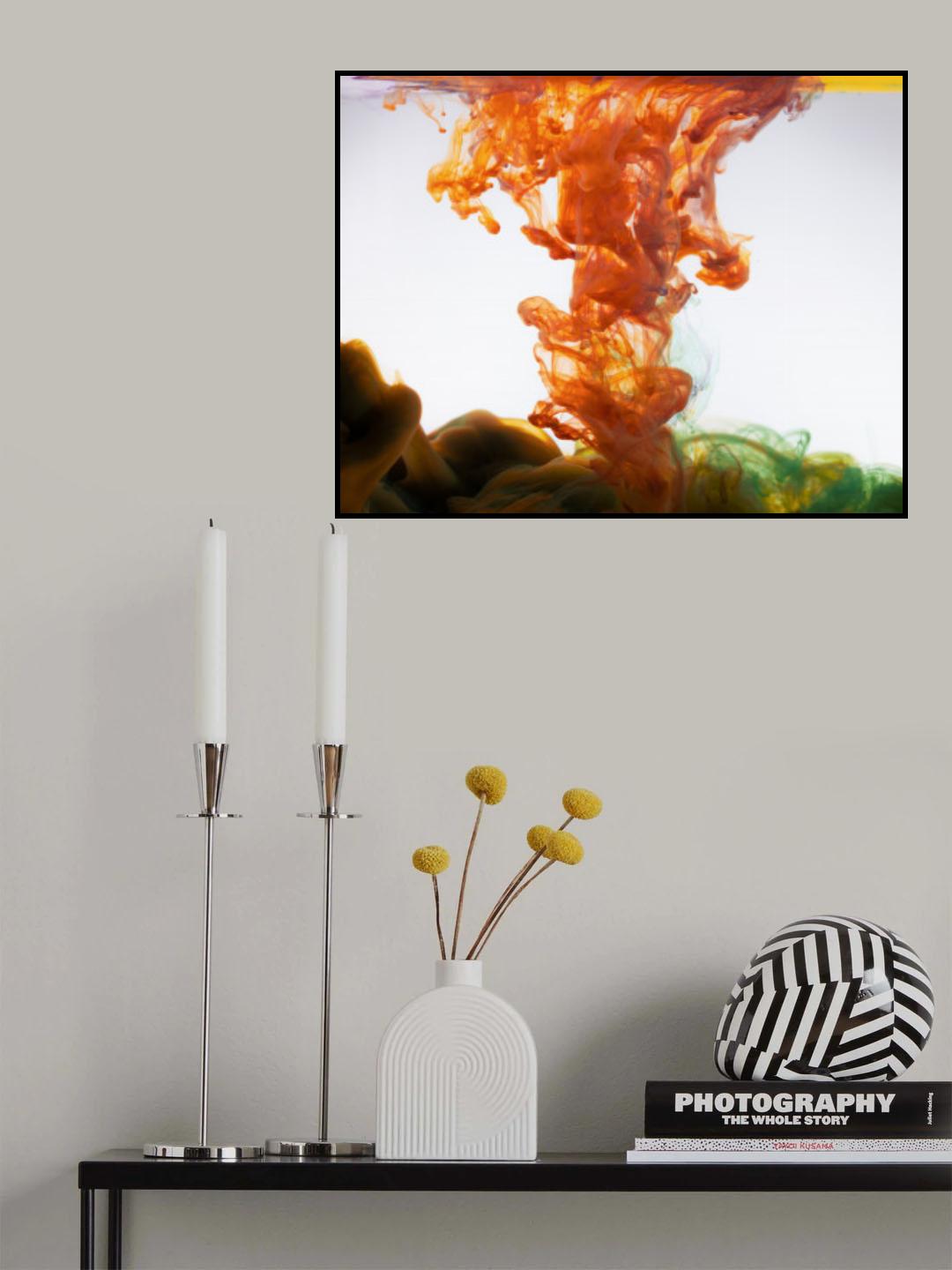 ink in water Poster och Canvastavla