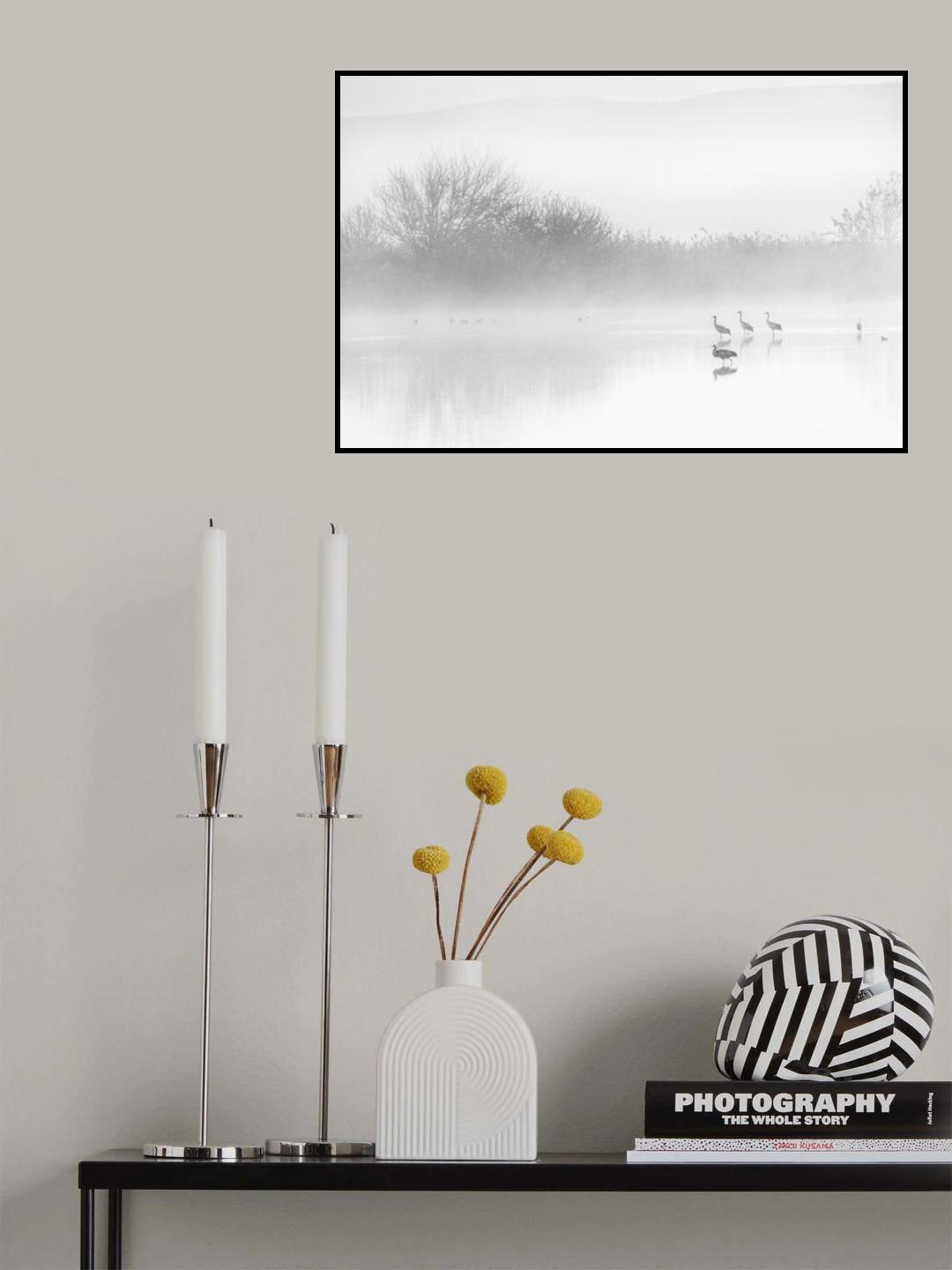 Silence Poster och Canvastavla