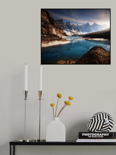 Moraine me. Poster och Canvastavla