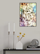The blow flower art Poster och Canvastavla