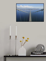 On Top of the Main Tower supporting the Wire (No.1) Poster och Canvastavla
