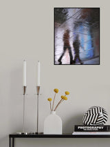 Walking Reflections Poster och Canvastavla
