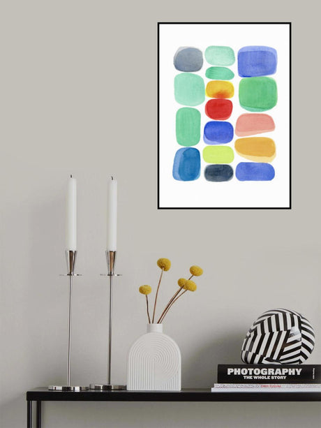 Color Blocks I Poster och Canvastavla