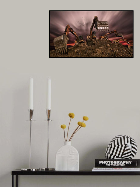 Invasion Poster och Canvastavla