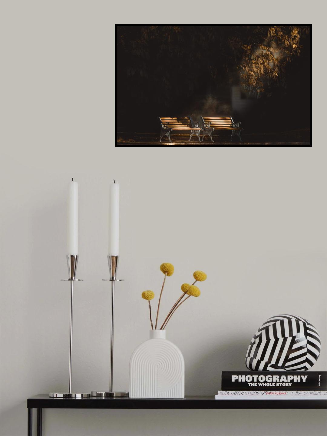 Silence Poster och Canvastavla