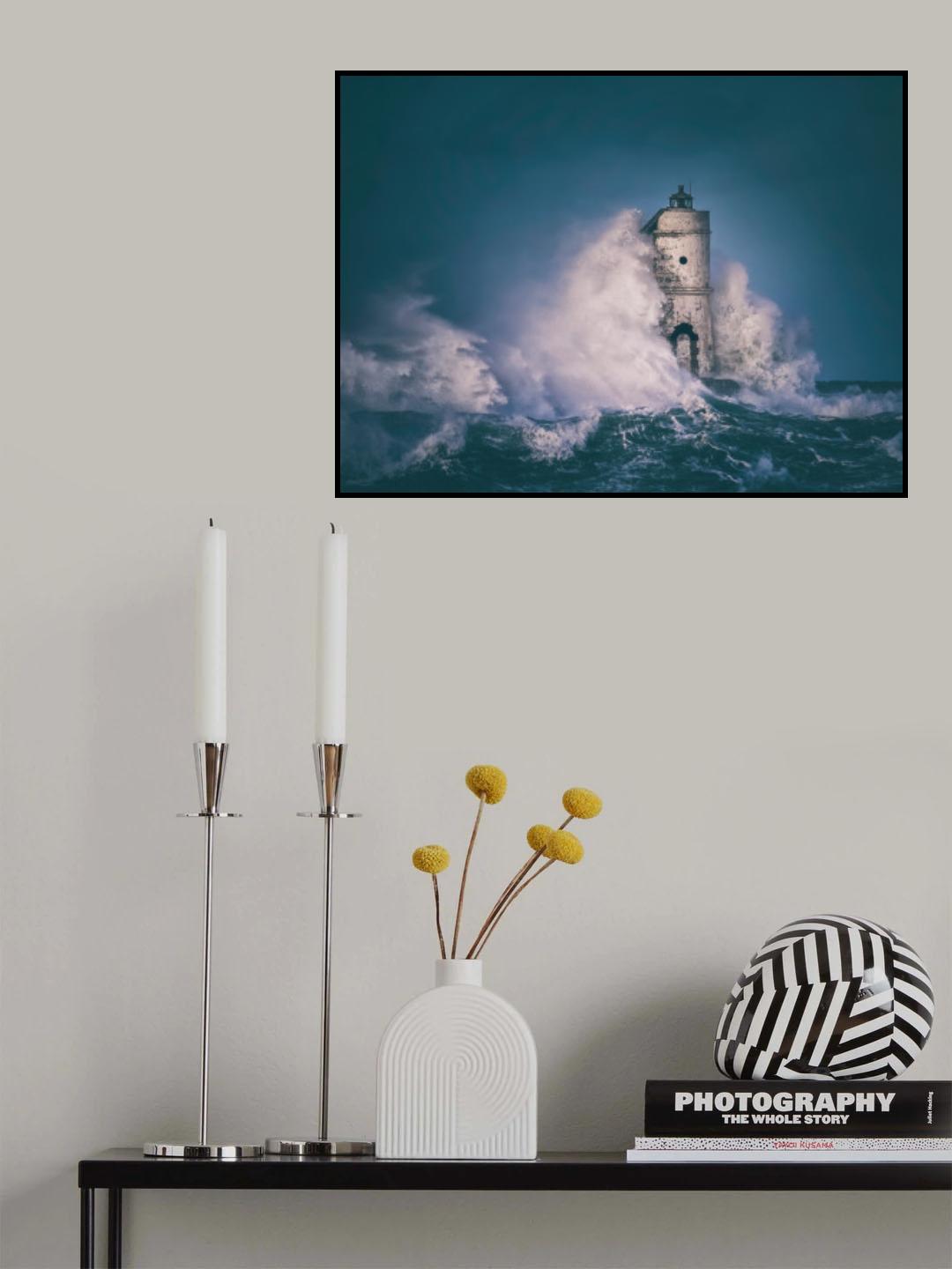 The Lighthouse Mangiabarche Poster och Canvastavla