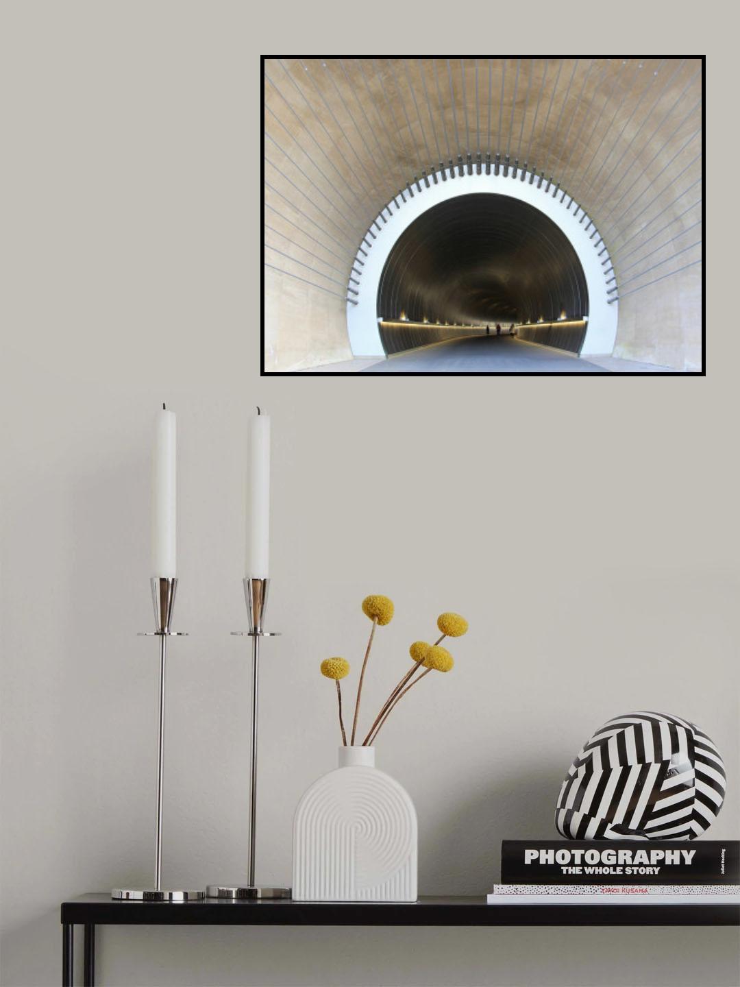 Miho museum tunnel Poster och Canvastavla