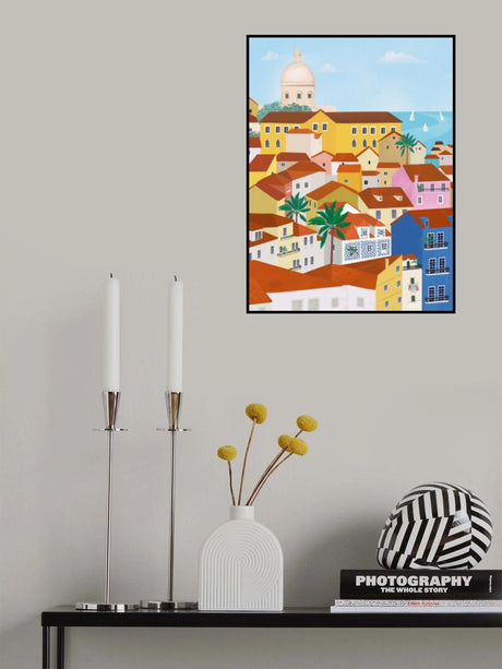 Lisabon Poster och Canvastavla