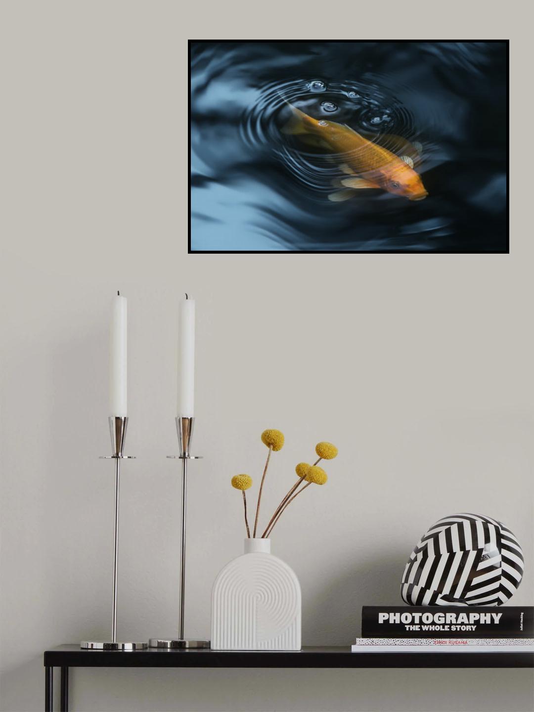 decorative fish Poster och Canvastavla