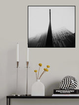 Hidden by fog.. Poster och Canvastavla