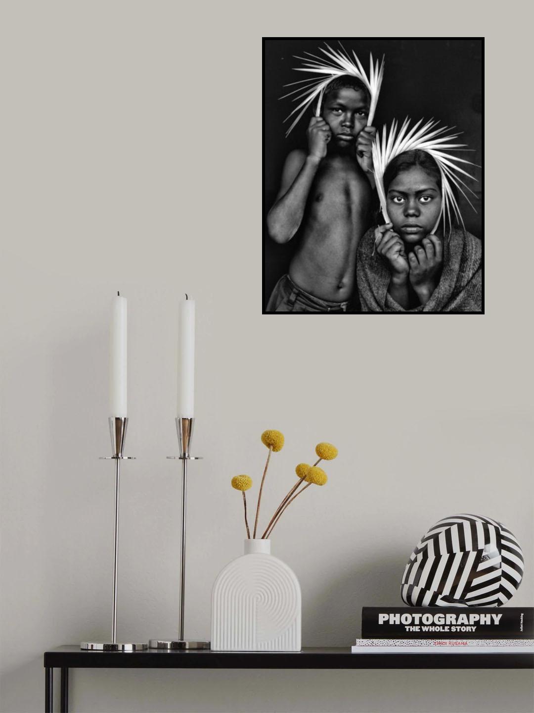 Sabar Portrait Poster och Canvastavla
