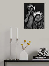 Sabar Portrait Poster och Canvastavla