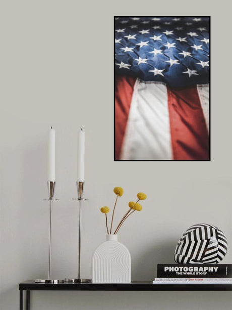 Old Glory Poster och Canvastavla