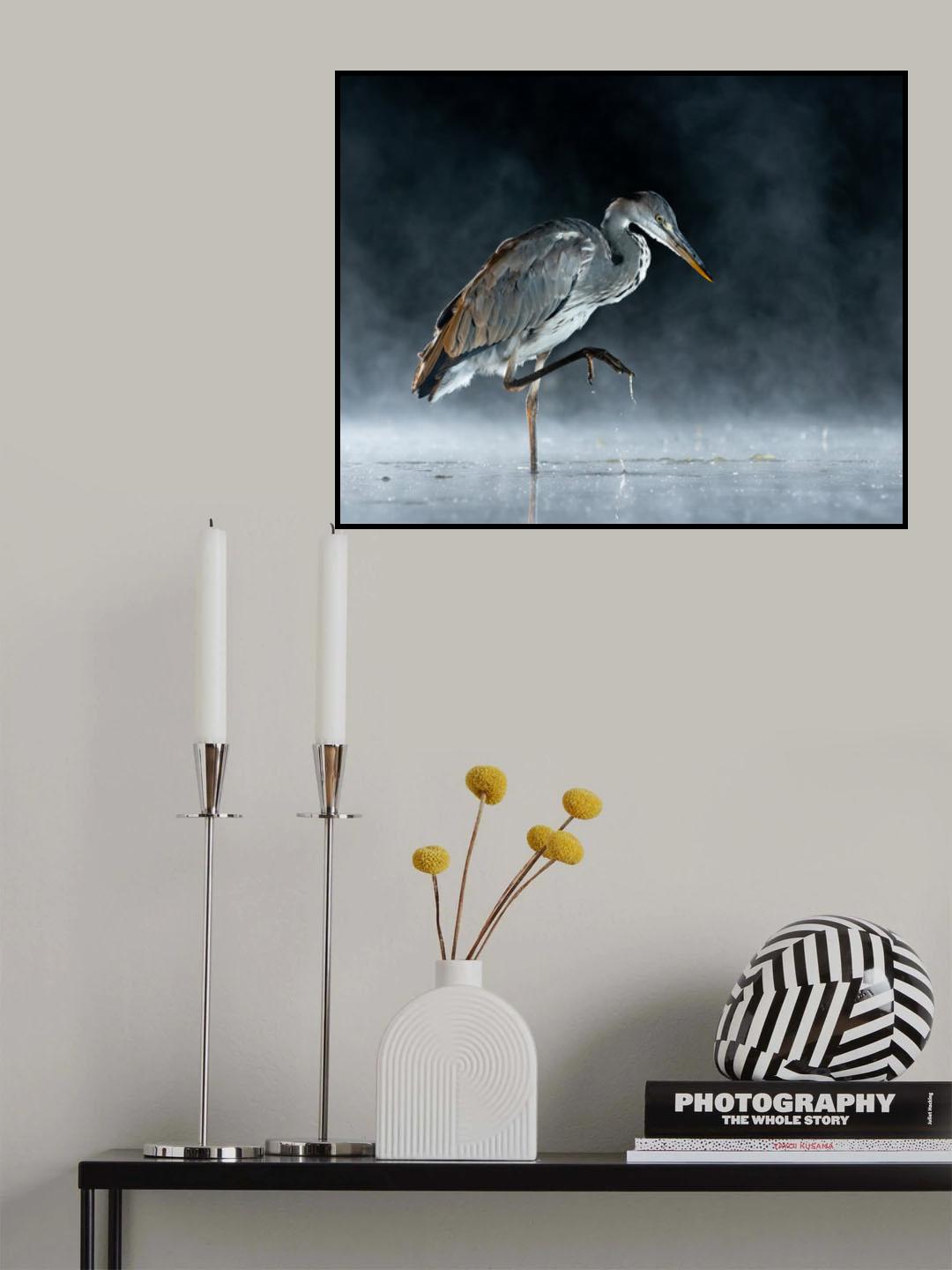 Ghostly Poster och Canvastavla
