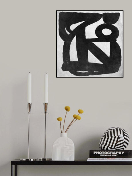 Abstract Melody No4 Poster och Canvastavla