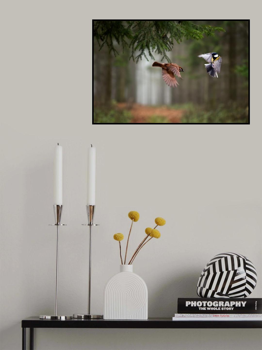 Two Poster och Canvastavla