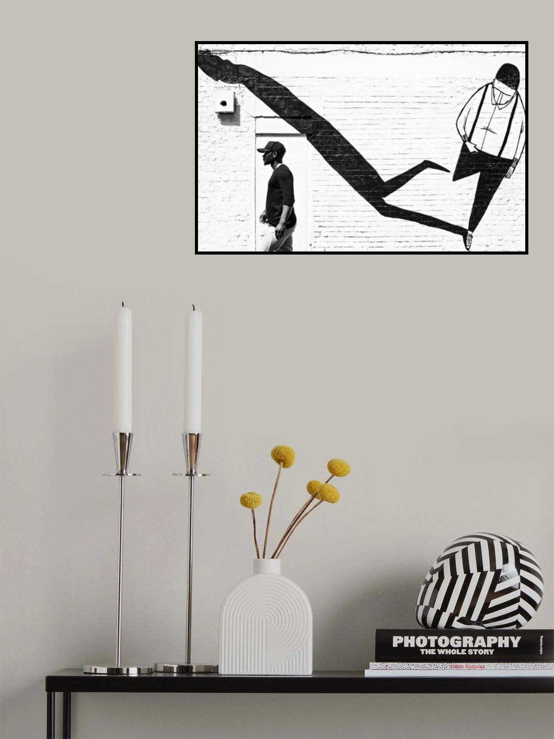 me and my shadow Poster och Canvastavla