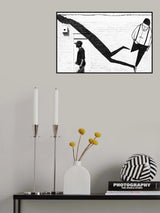 me and my shadow Poster och Canvastavla