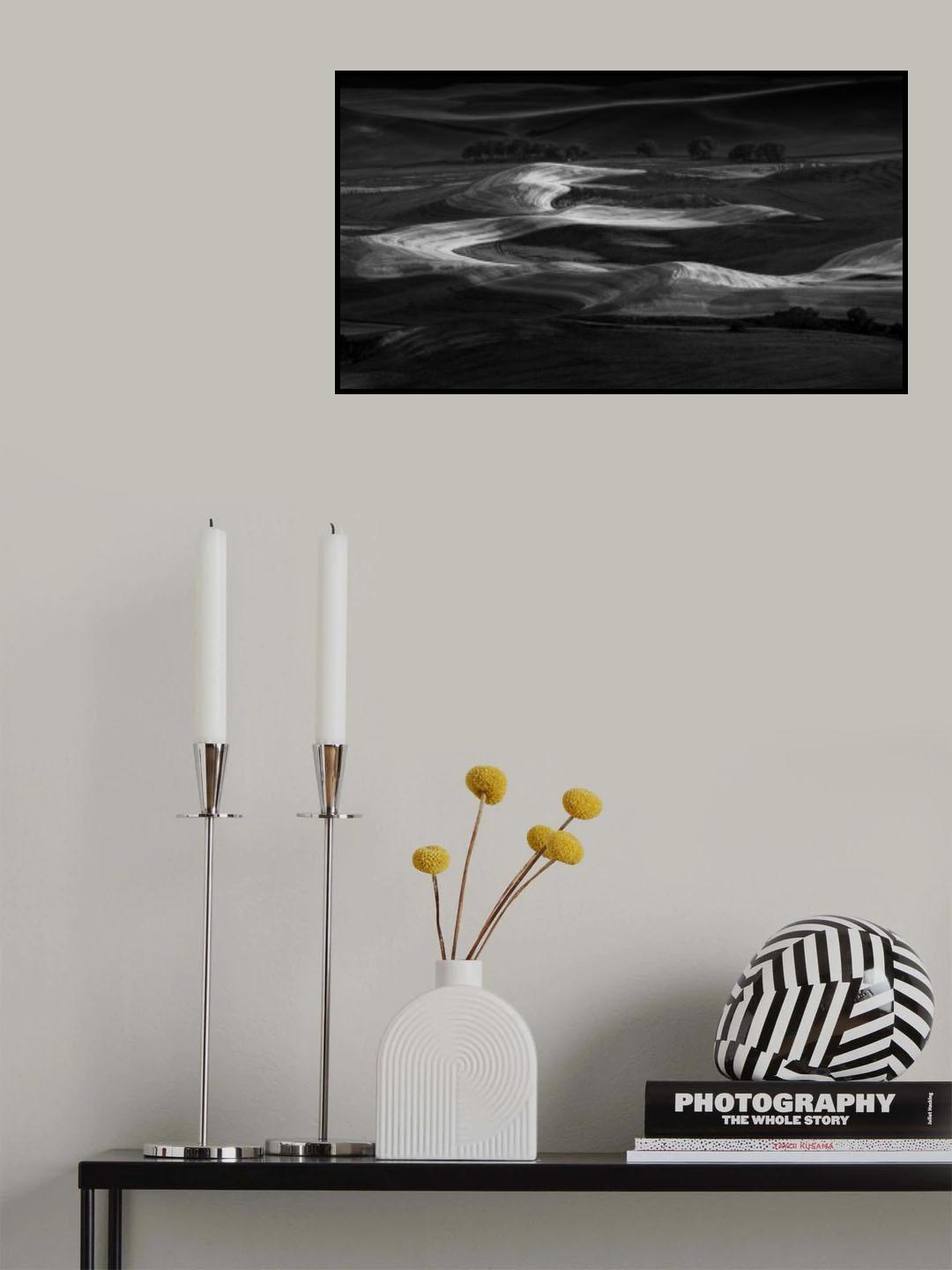 The View Of Palouse Poster och Canvastavla