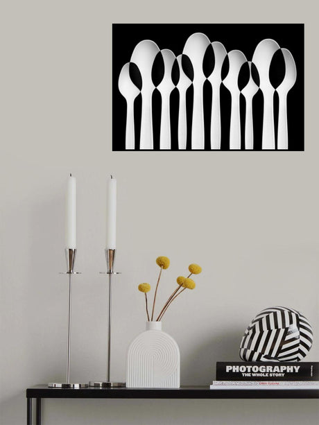 Spoons Abstract:  Forest Poster och Canvastavla