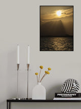amazing sunset and great sea view Poster och Canvastavla