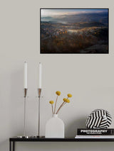 Bird's view hills Poster och Canvastavla