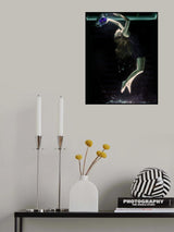 underwater artistic portrait shooting Poster och Canvastavla