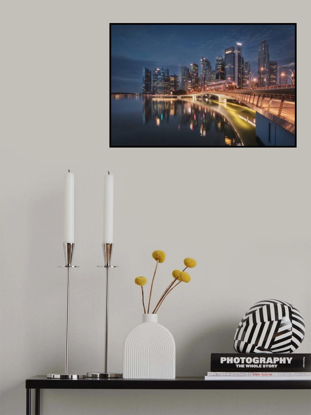 Singapore views Poster och Canvastavla