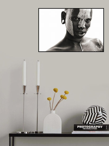 Mursi face Poster och Canvastavla