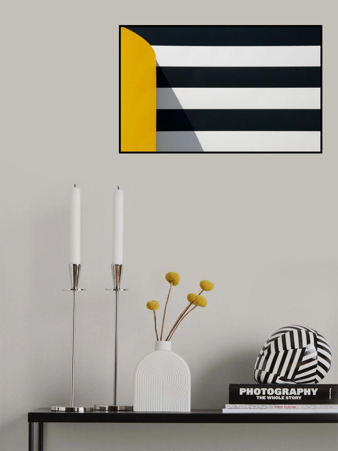 shadow on the wall Poster och Canvastavla