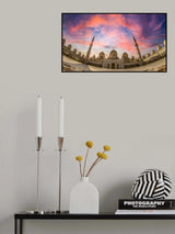 Sheikh Zayed Grand Mosque - Sunset Poster och Canvastavla