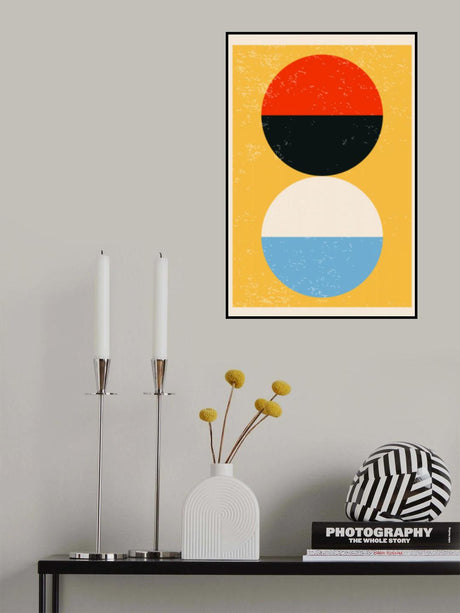 Minimal Abstract Shapes Series #26 Poster och Canvastavla