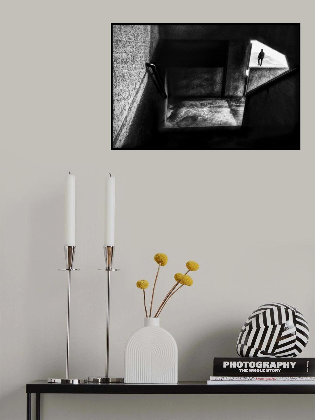 Glimpse of Outside Poster och Canvastavla