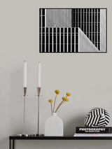 Stripes and windows Poster och Canvastavla