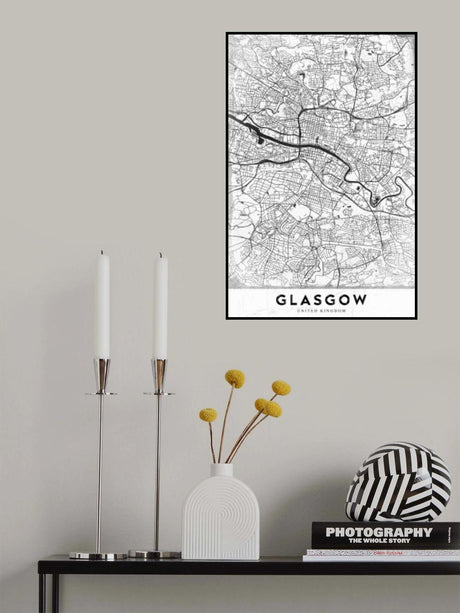 Glasgow Poster och Canvastavla