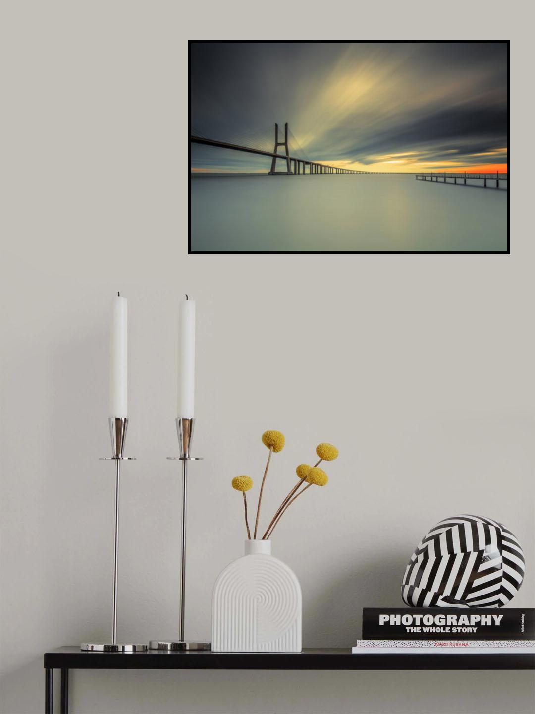 A new day in Lisbon Poster och Canvastavla