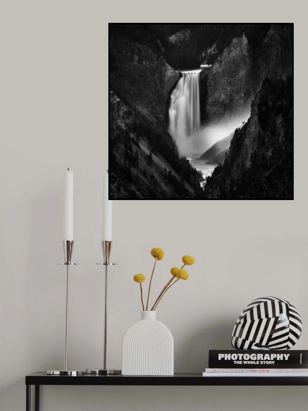 Falling Rivers Poster och Canvastavla