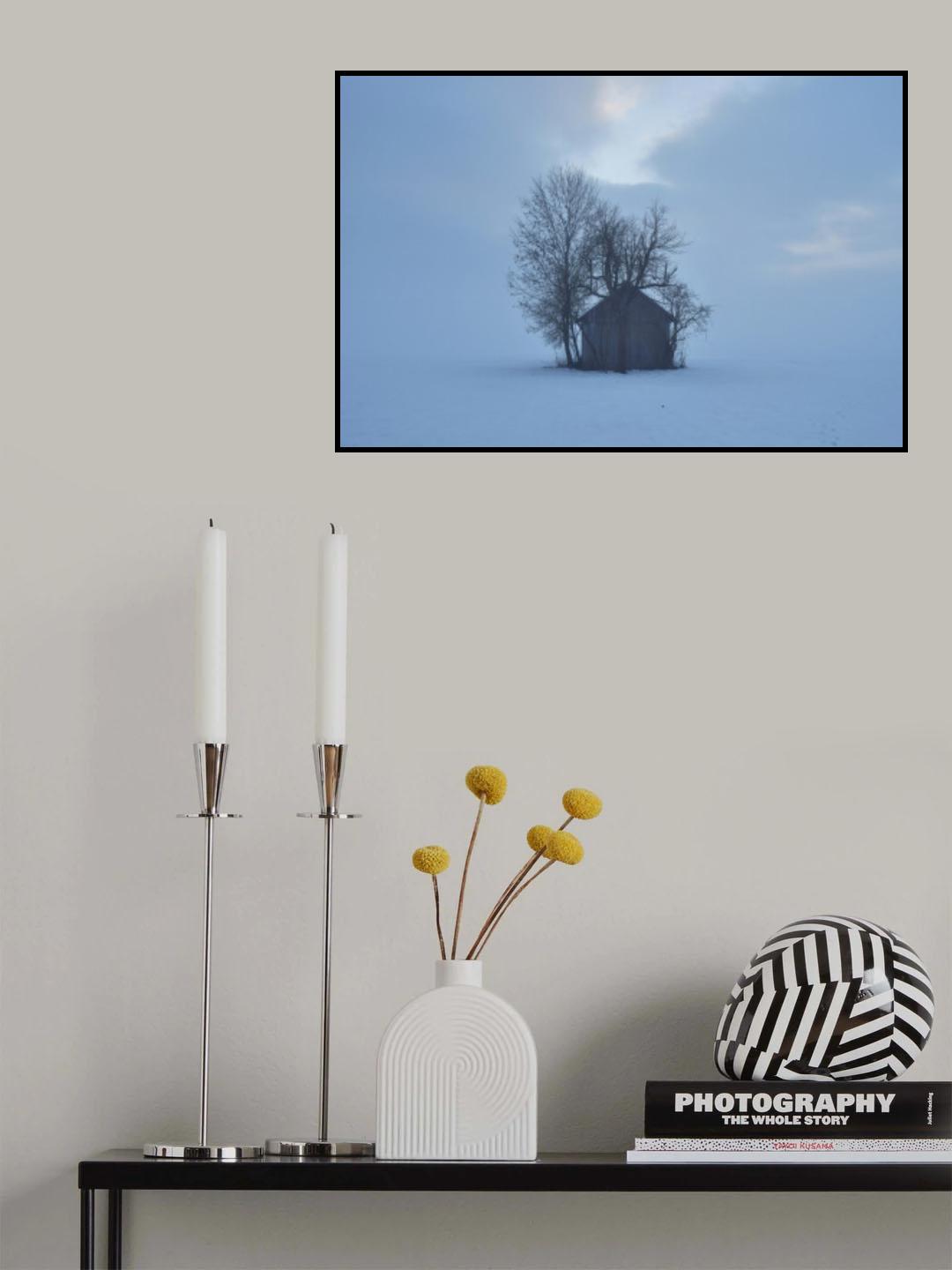 Lonely  cottage Poster och Canvastavla