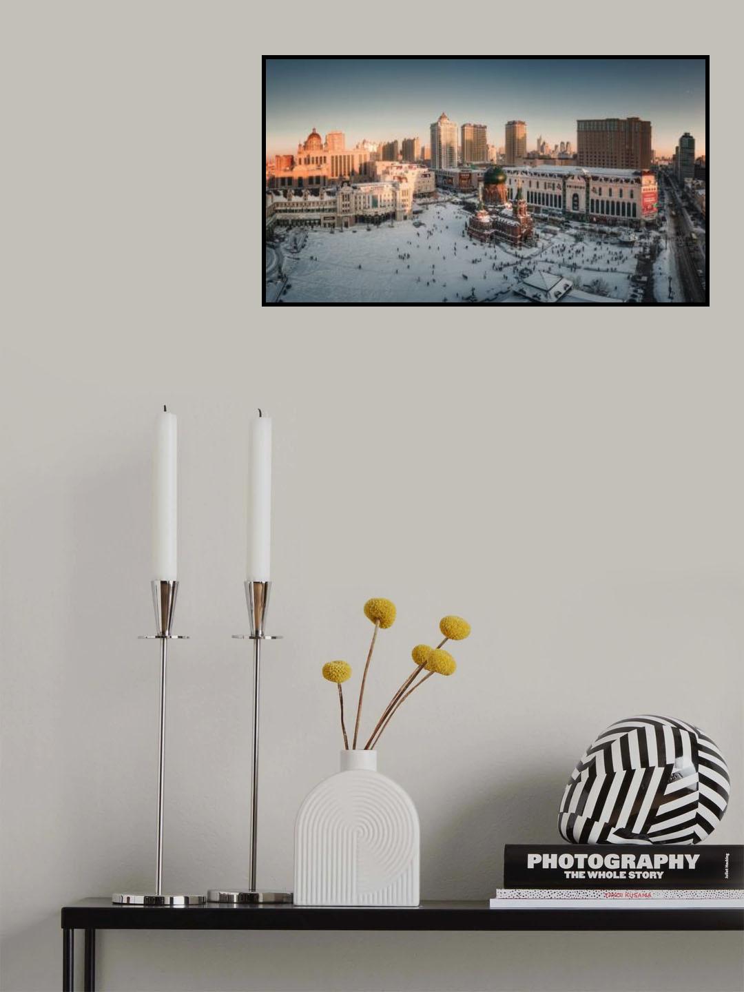 Harbin Saint Sophia Cathedral Poster och Canvastavla