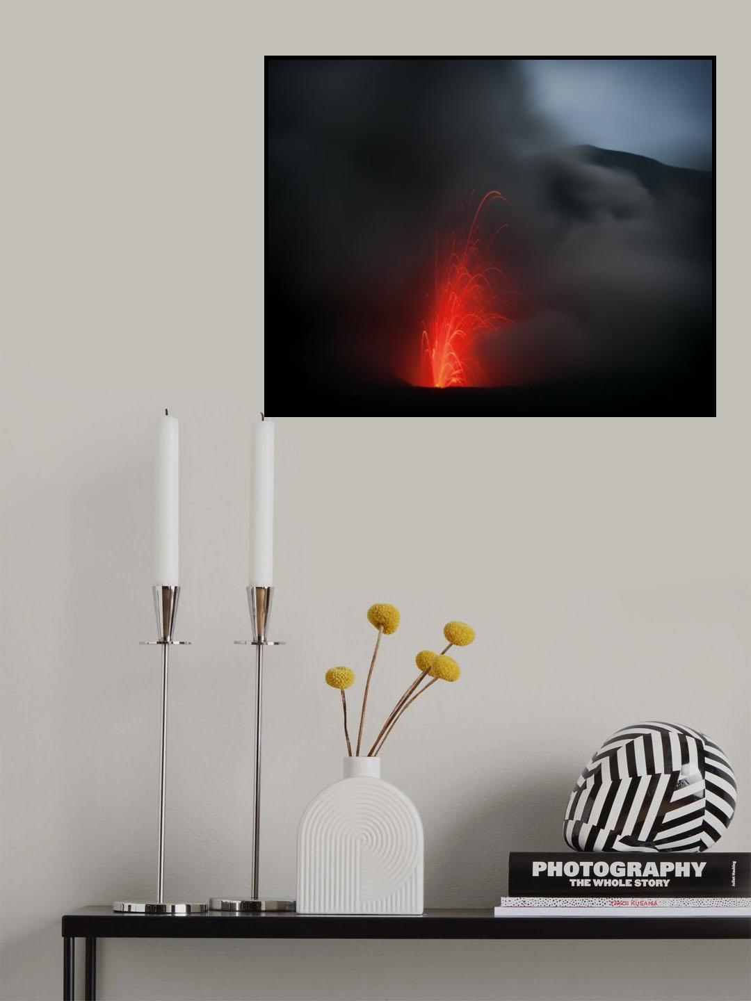 mt. yasur is awakening Poster och Canvastavla